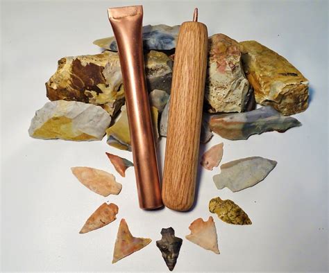 com has since grown to become the largest collection of modern knapped work for sale and show. . Flint knapping tools